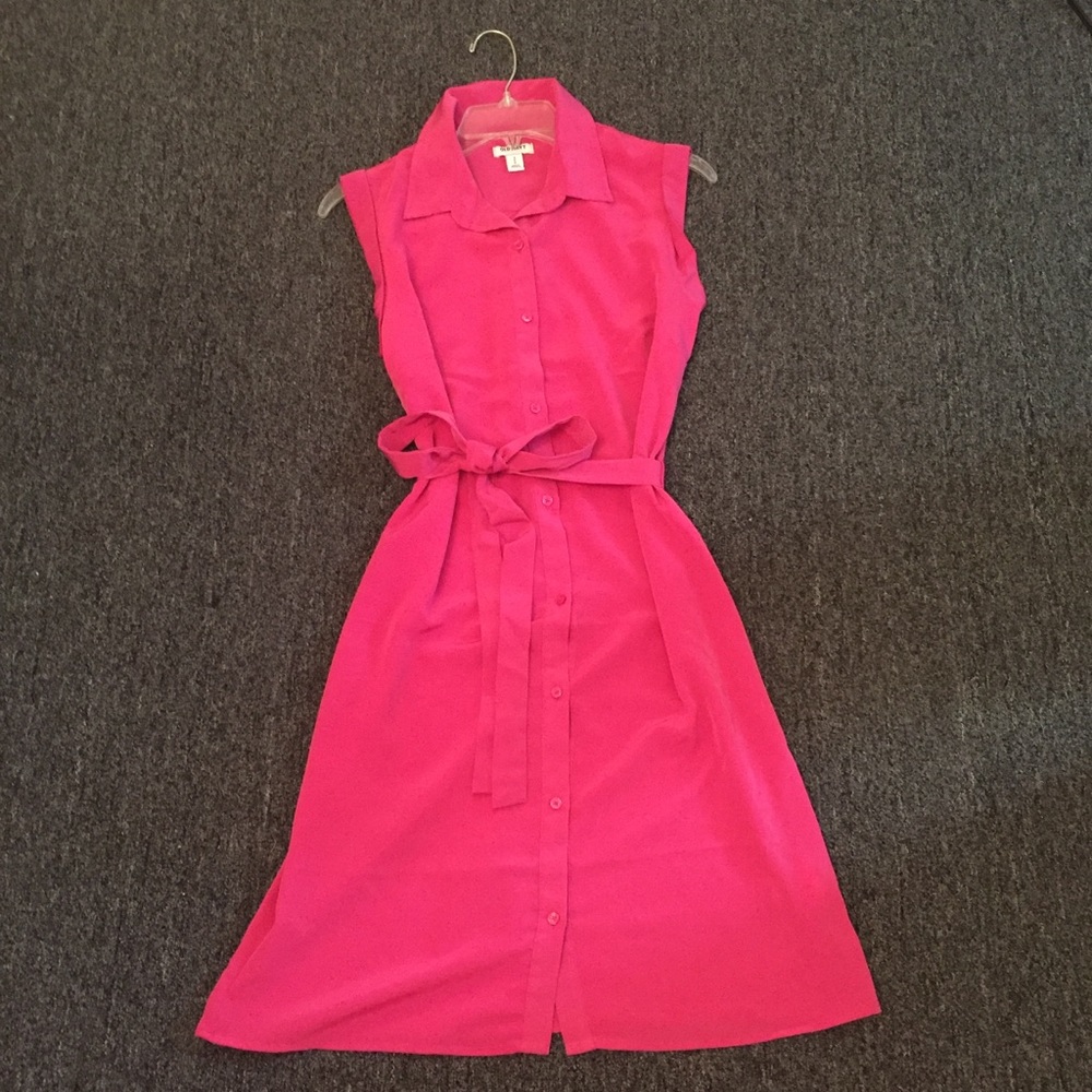 Button down dress